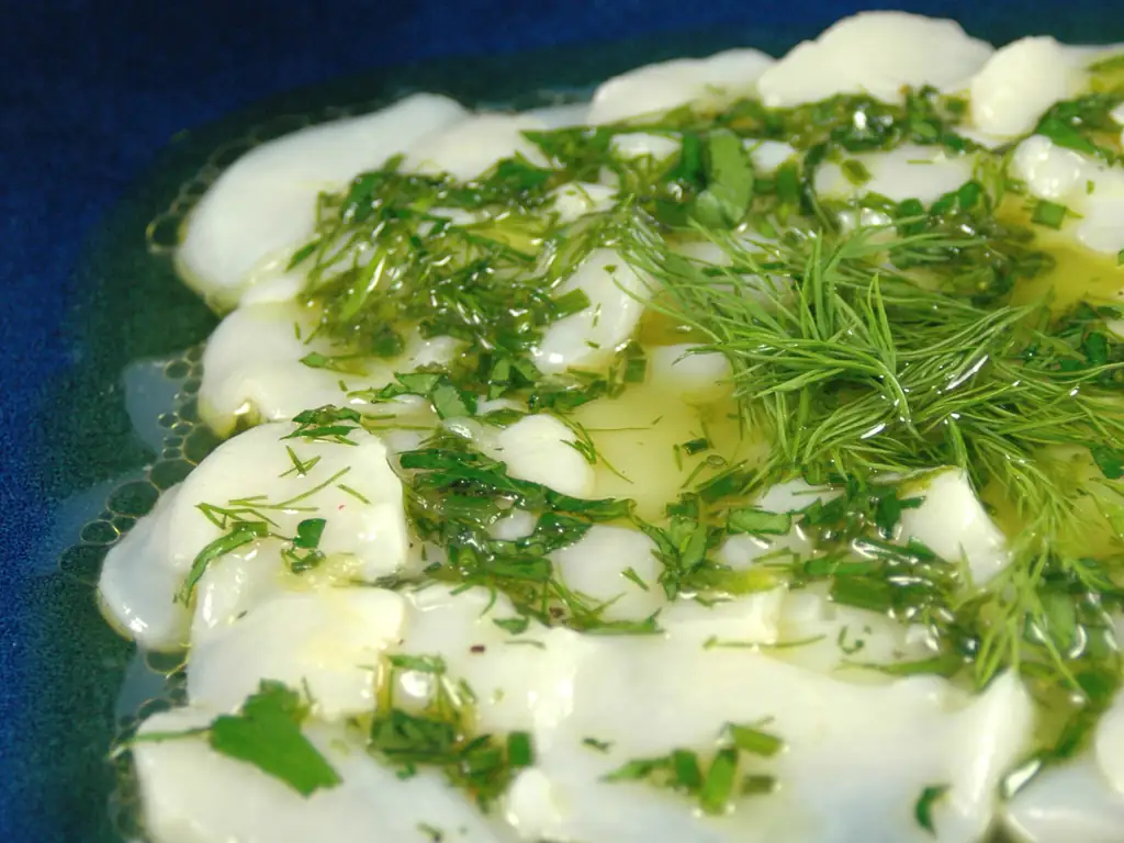 carpaccio de coquilles saint jacques