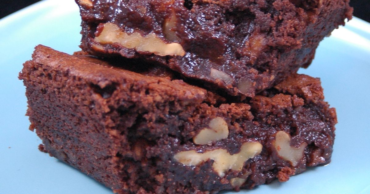 Véritables Brownies Aux Noix : Recette De Véritables Brownies Aux Noix