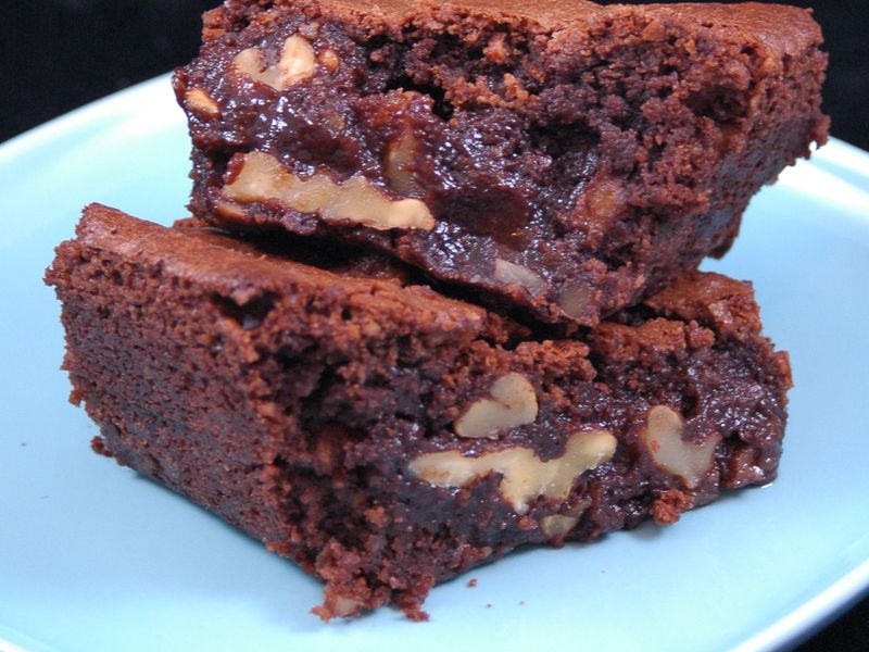 Veritables Brownies Aux Noix Recette De Veritables Brownies Aux Noix