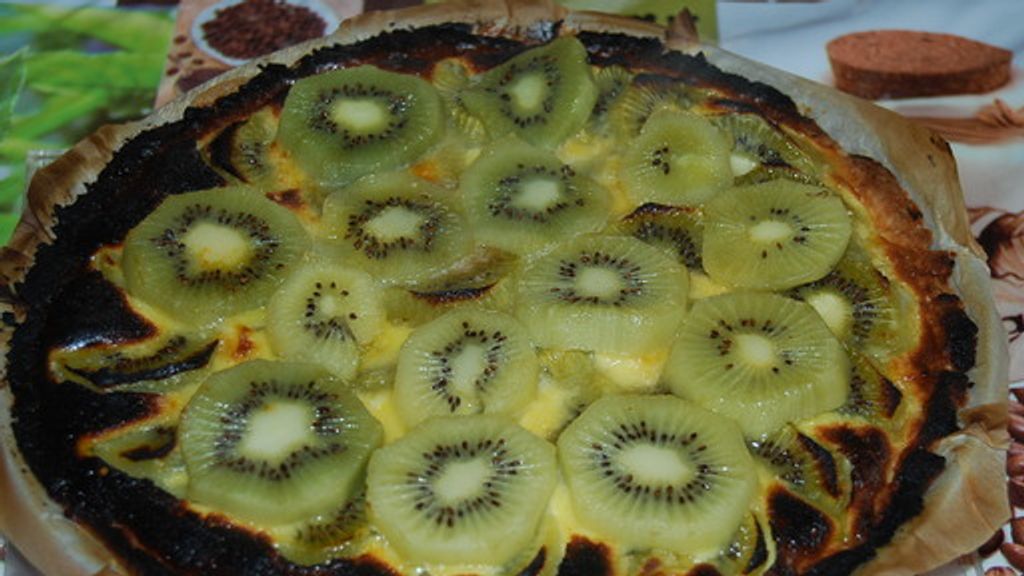 Tarte Aux Kiwis Caramelisee Recette De Tarte Aux Kiwis Caramelisee