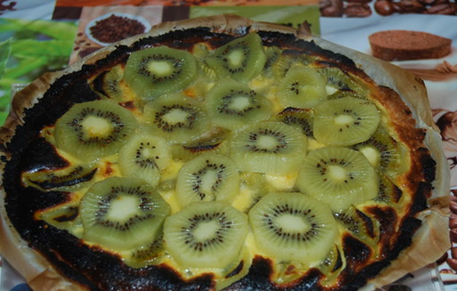 Tarte Aux Kiwis Caramélisée : Recette De Tarte Aux Kiwis Caramélisée ...