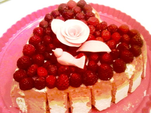 Rose & Strawberry Charlotte – My Sweet Life