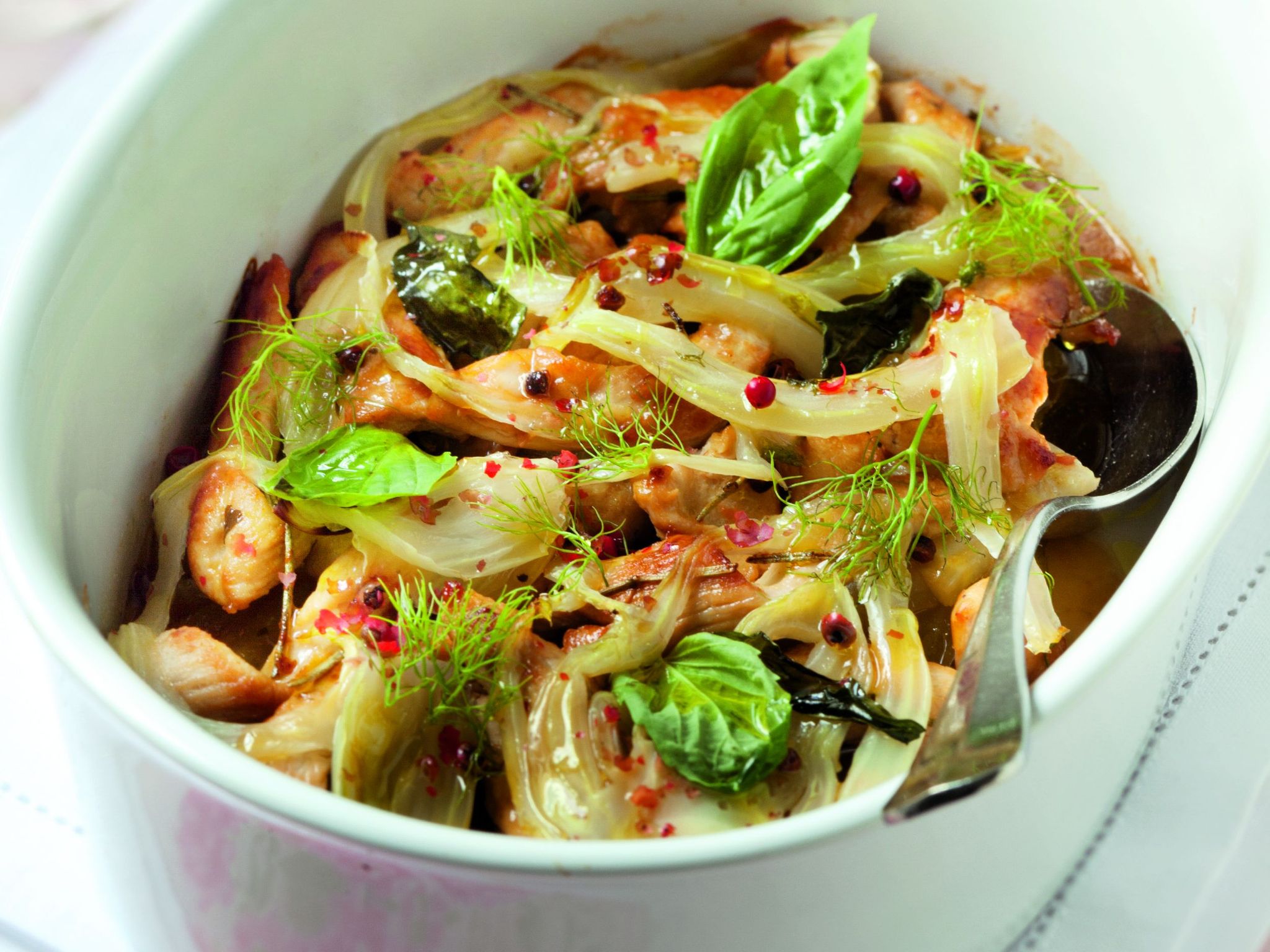 Poulet au fenouil de Jeanne Recette de Poulet au fenouil de Jeanne