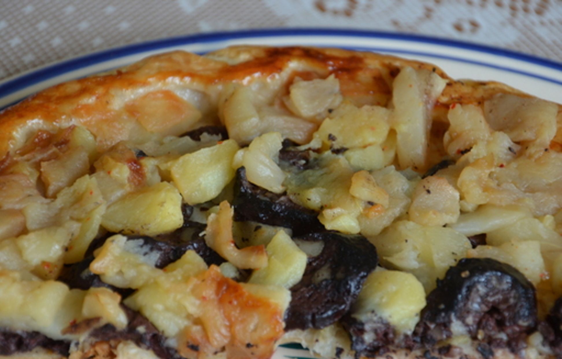 Tatin au boudin noir et aux pommes Recette de Tatin au boudin noir et