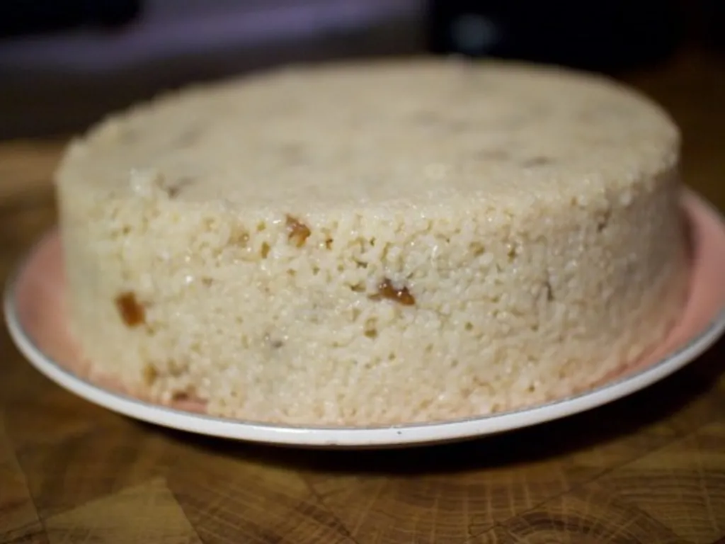 gâteau de semoule au miel
