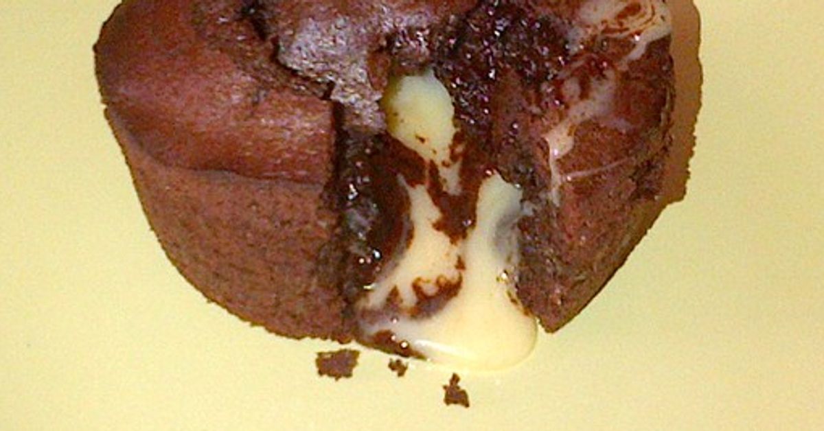 Petits Fondants Au Chocolat Coeurs Au Chocolat Blanc Recette De Petits Fondants Au Chocolat Coeurs Au Chocolat Blanc