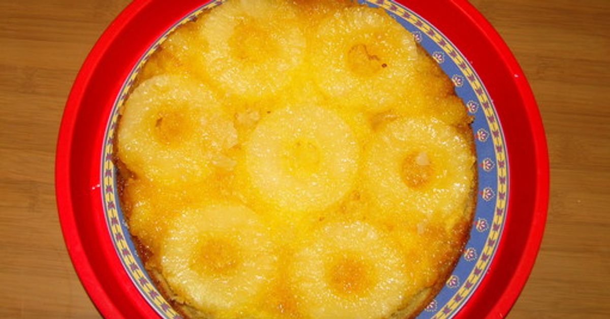 Gateau Imbibe A L Ananas Caramelise Recette De Gateau Imbibe A L Ananas Caramelise