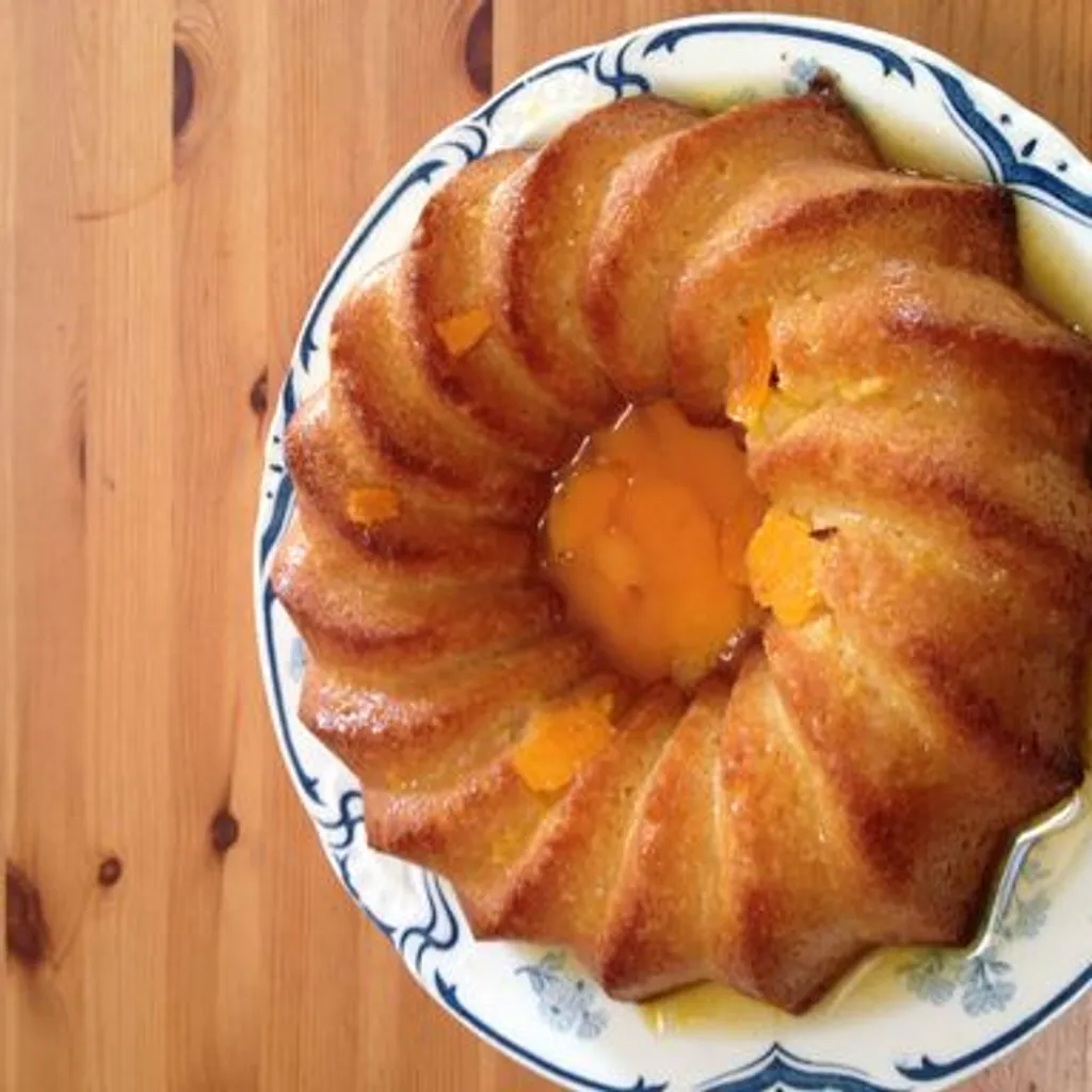 Savarin à l'orange et au grand marnier-image