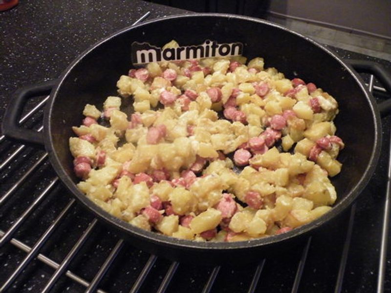 Rata De Pommes De Terre Aux Knackis Recette De Rata De Pommes