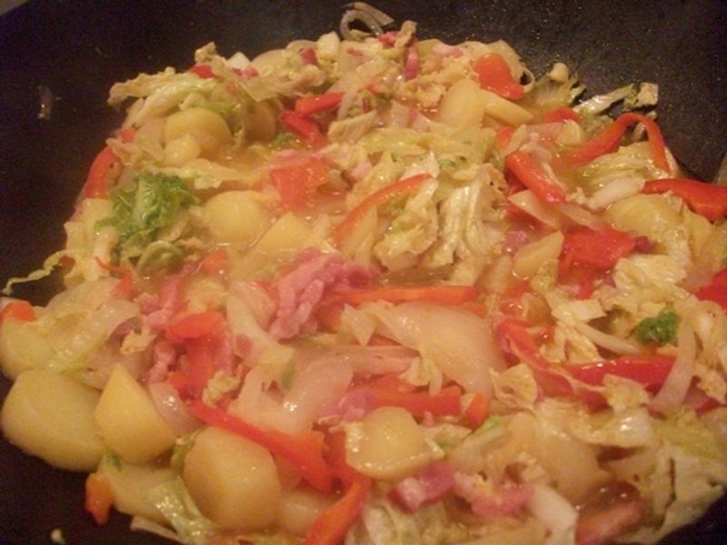 Wok De Chou Chinois Recette De Wok De Chou Chinois Marmiton