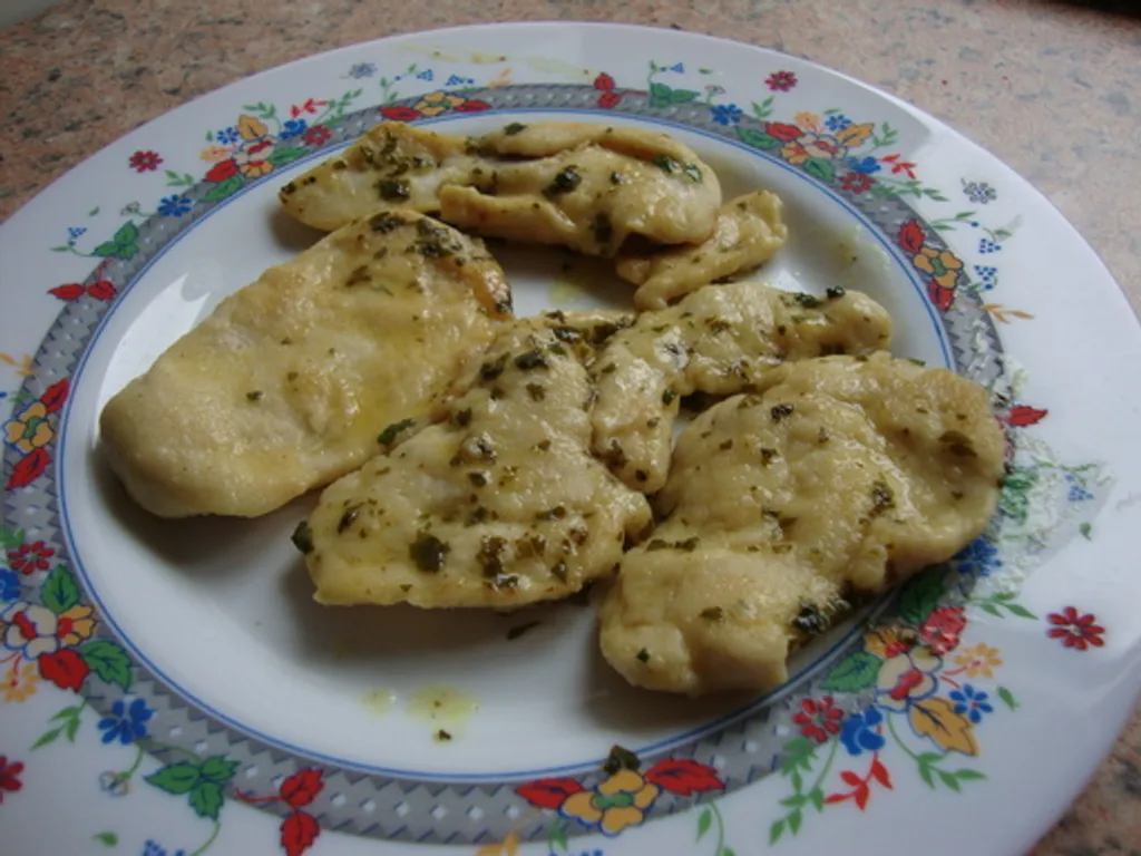 escalopes de poulet au citron