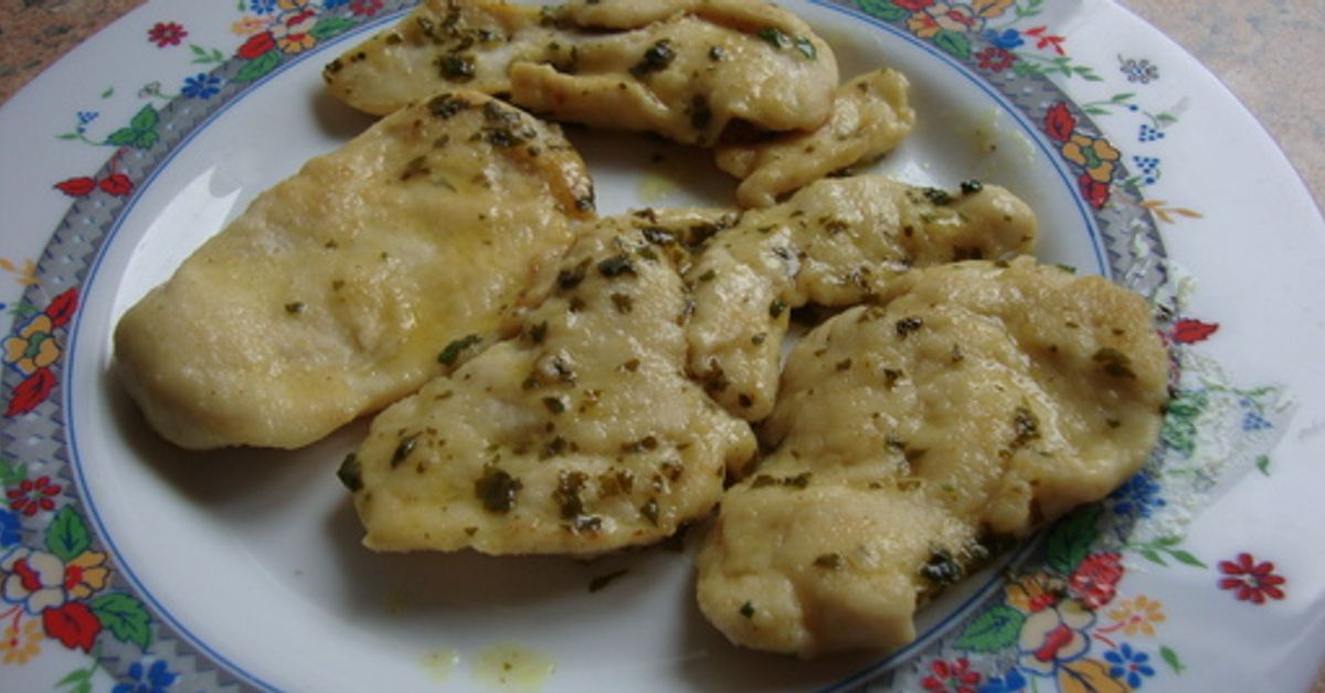 Escalopes de poulet au citron : recette de Escalopes de poulet au citron