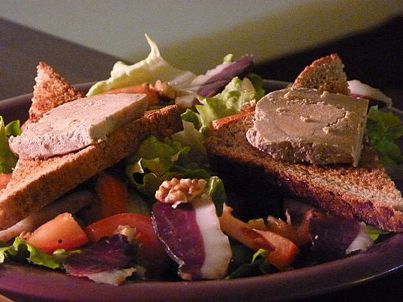 Salade Perigourdine Au Foie Gras Recette De Salade Perigourdine