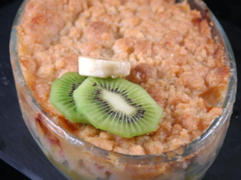 crumble banane / kiwi