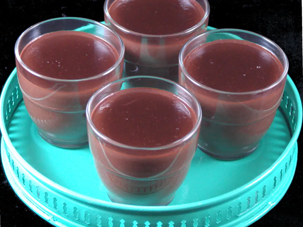 ramequins de crème au chocolat