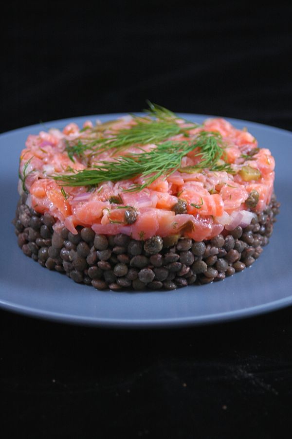 Tartare de saumon