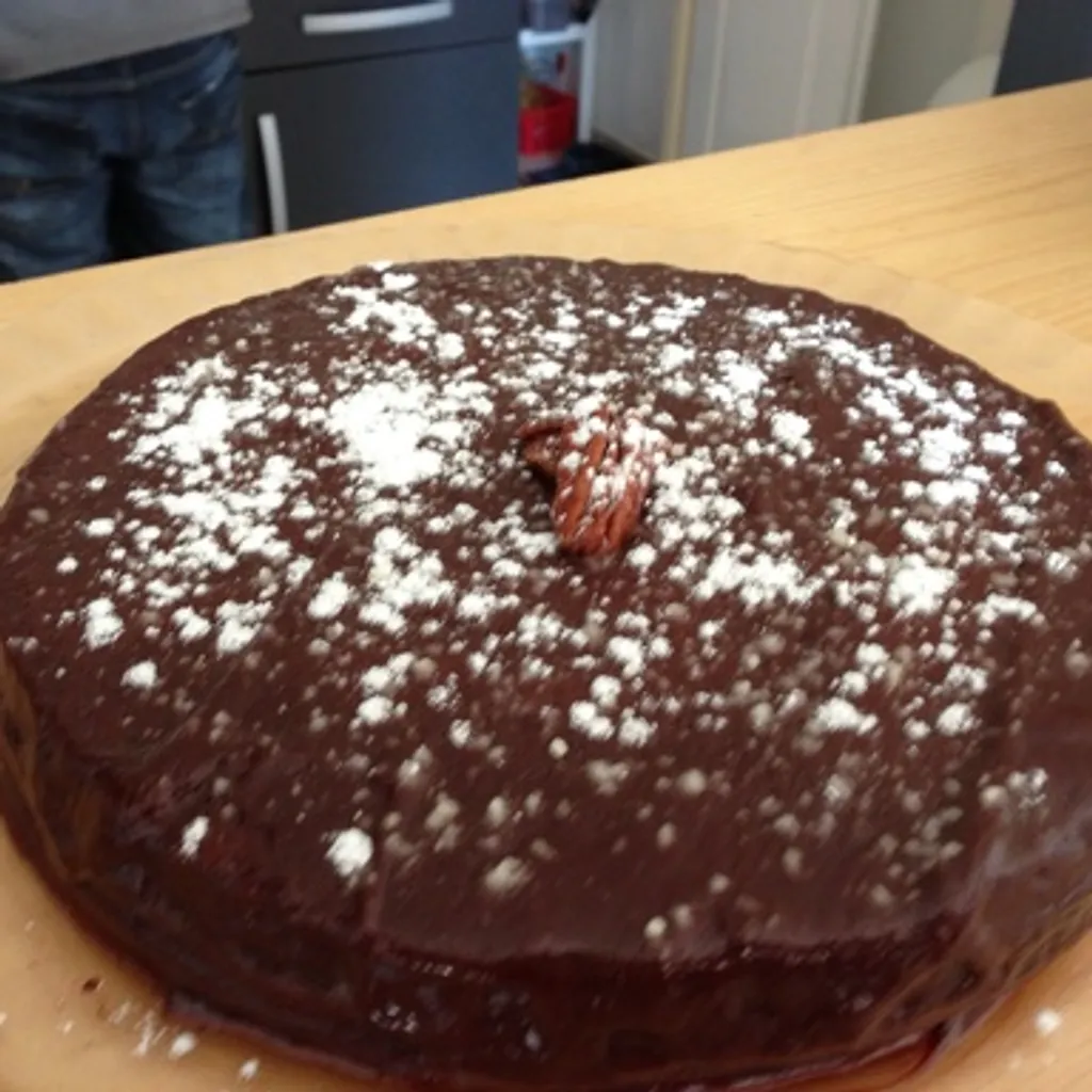 Gateau Moelleux Chocolat Noix De Pecan Glacage Chocolat Recette De Gateau Moelleux Chocolat Noix De Pecan Glacage Chocolat