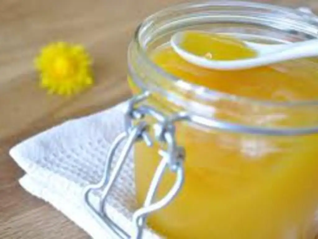 confiture de pissenlits ou cramaillotte