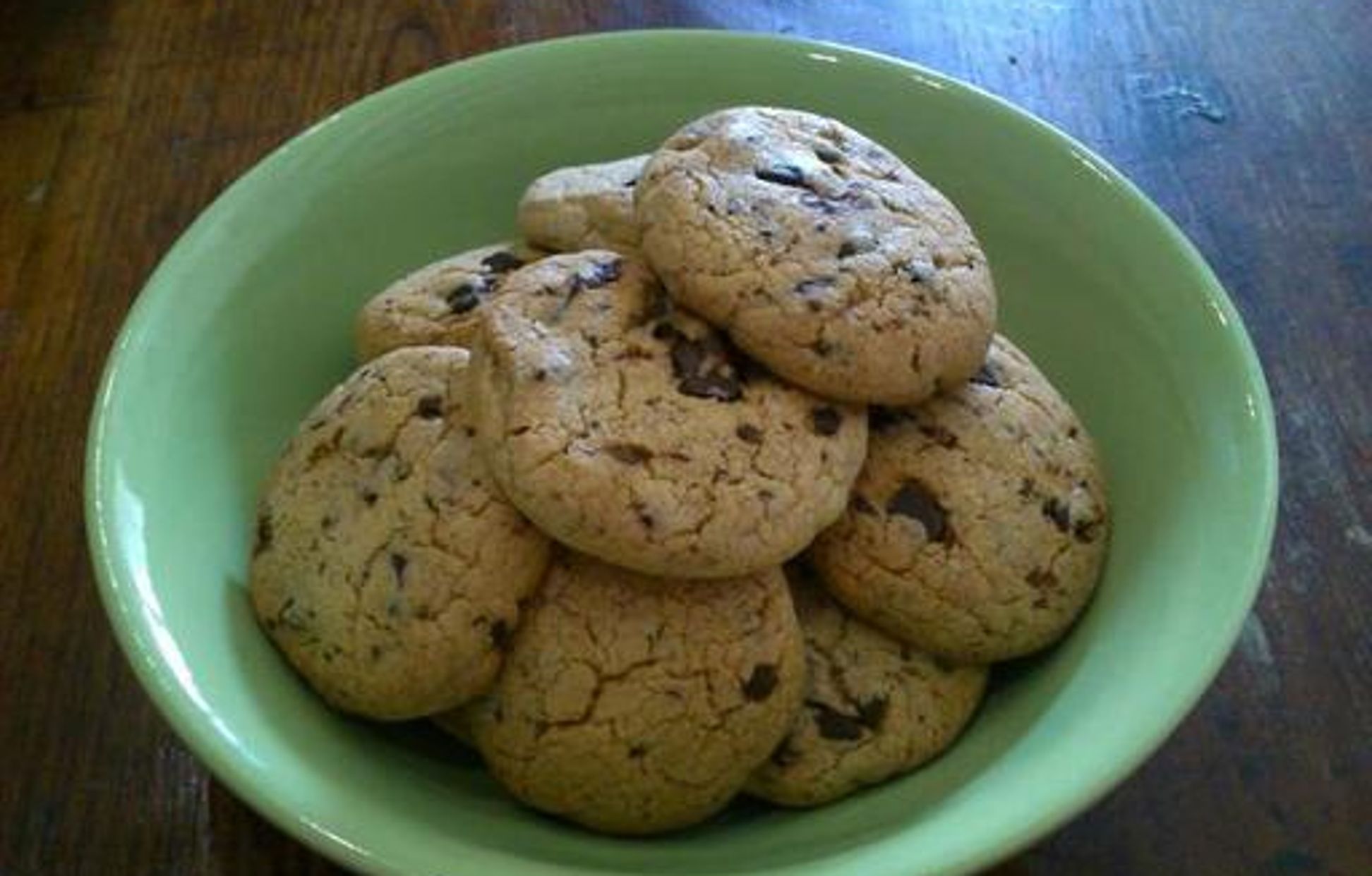 Cookies fondants aux pépites de chocolats Recette de Cookies fondants aux pépites de chocolats