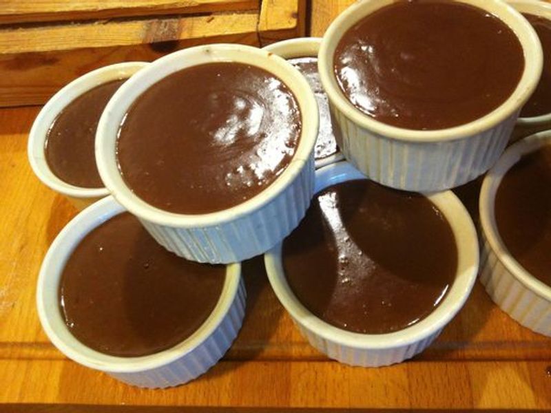 Flan Au Chocolat Délicieux De Marine Recette De Flan Au