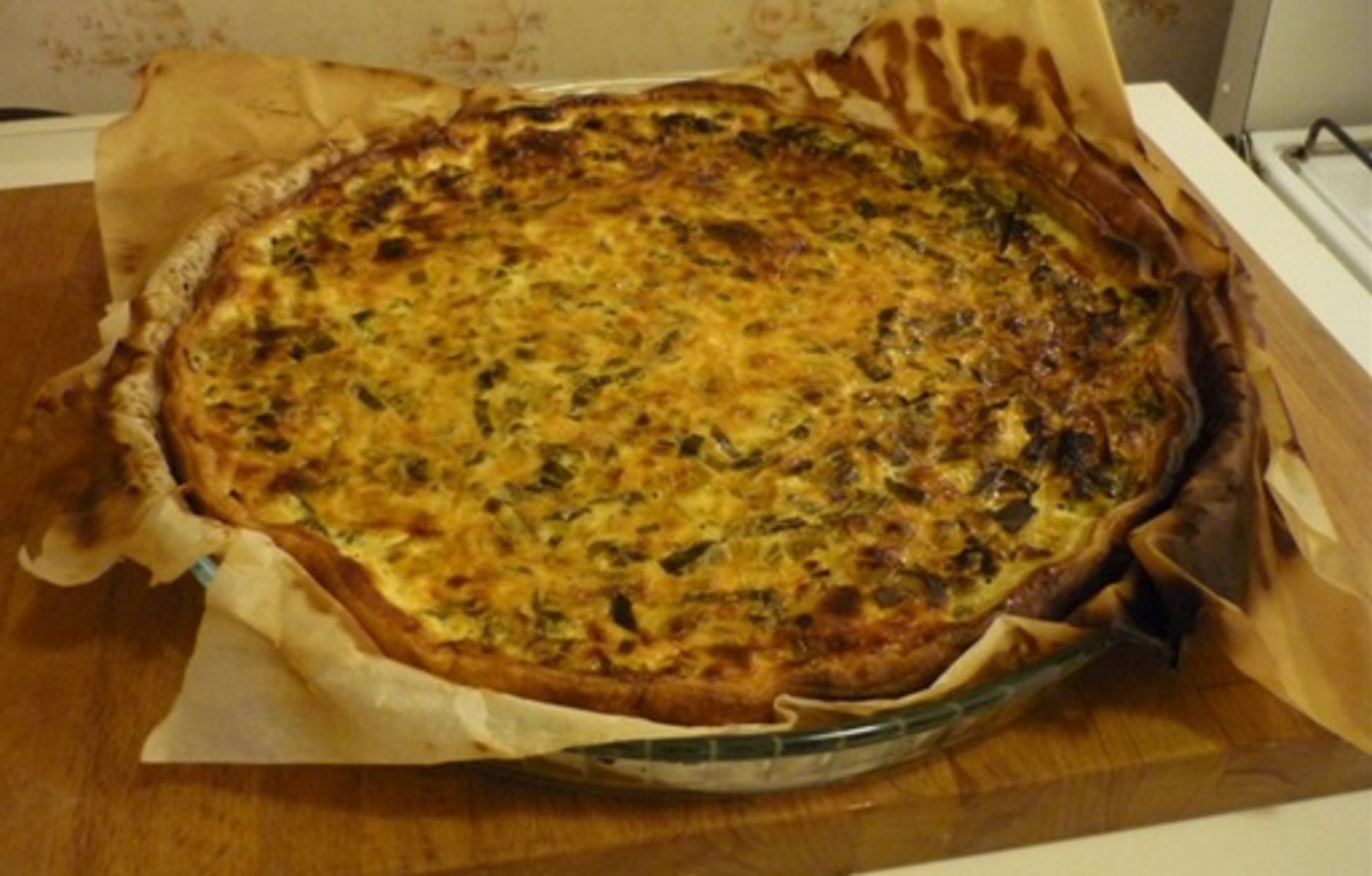 Quiche aux poireaux délice au comté : Recette de Quiche aux poireaux