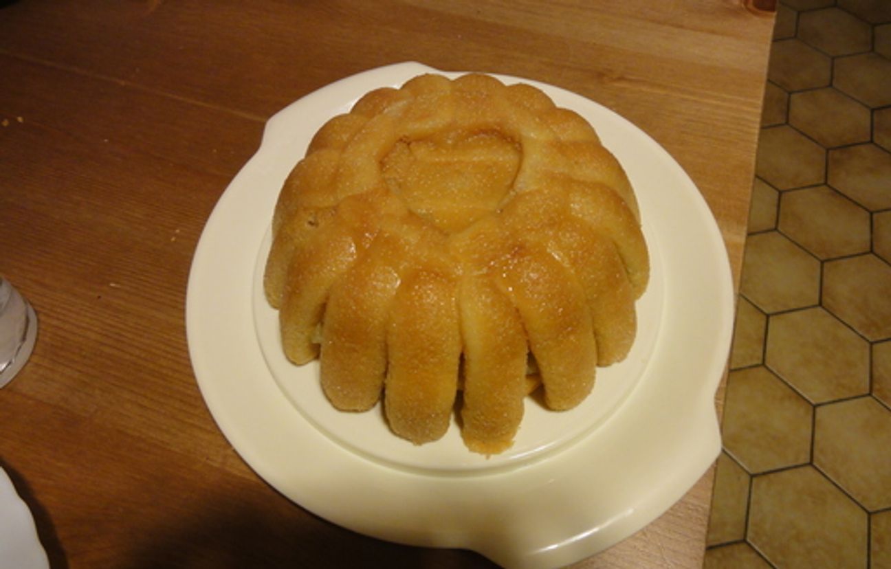 Charlotte aux pommes caramélisée Recette de Charlotte aux pommes