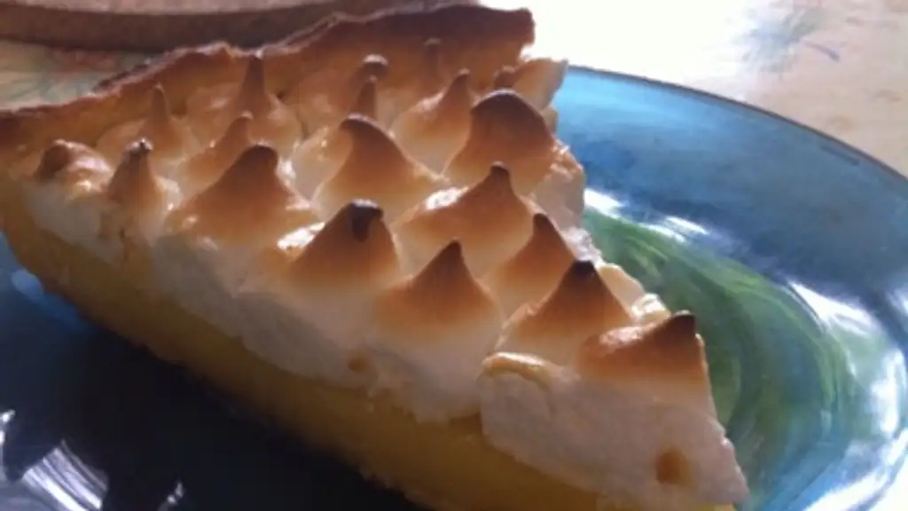 Tarte Au Citron Meringuee Recette De Tarte Au Citron Meringuee
