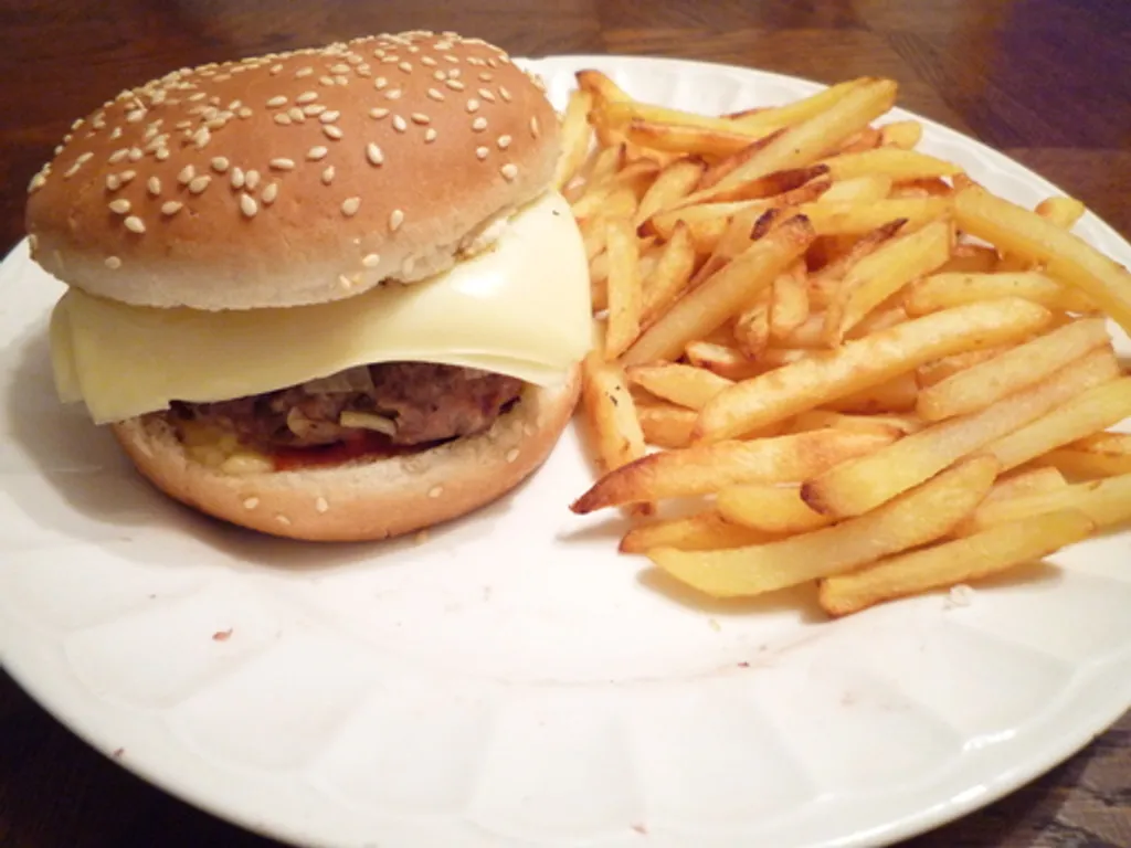 cheeseburger maison