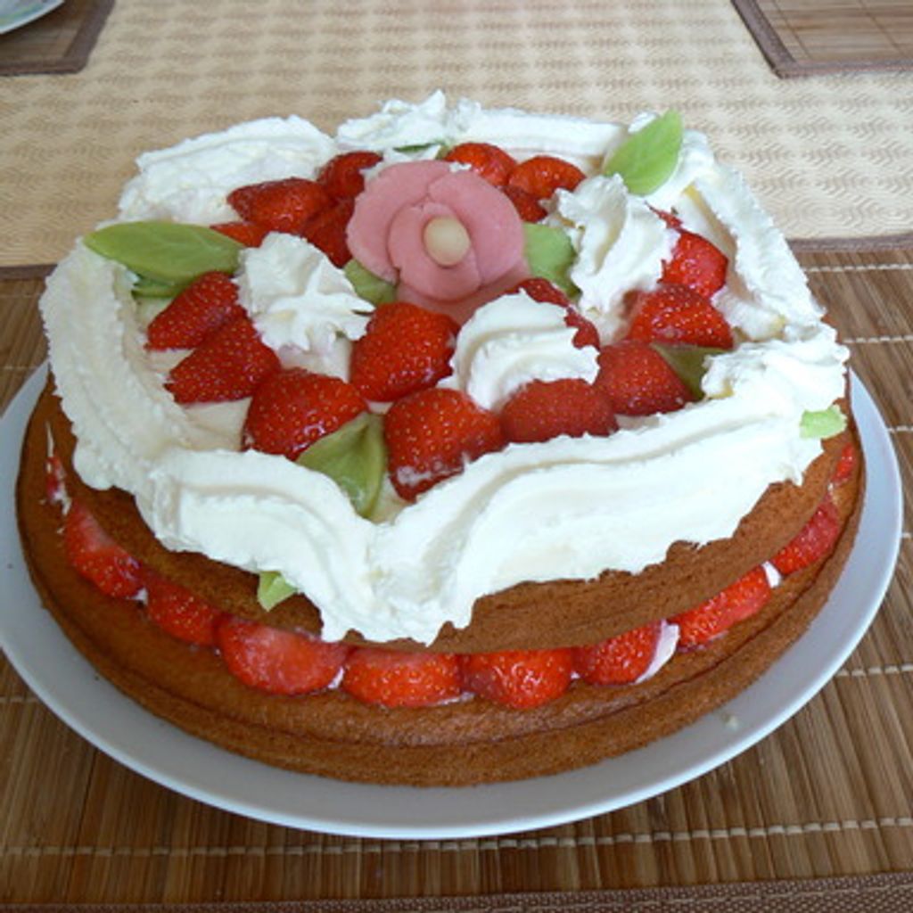 Gateau A La Fraise Et Au Mascarpone Recette De Gateau A La Fraise Et Au Mascarpone