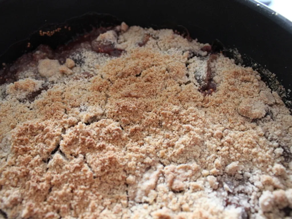 crumble express figues et miel
