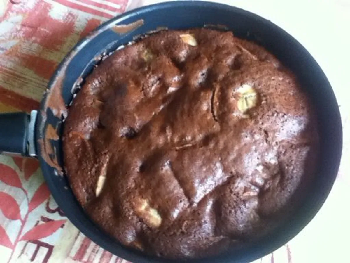 Le fameux gâteau à la poêle version banane et chocolat : découvrez les  recettes de Cuisine Actuelle