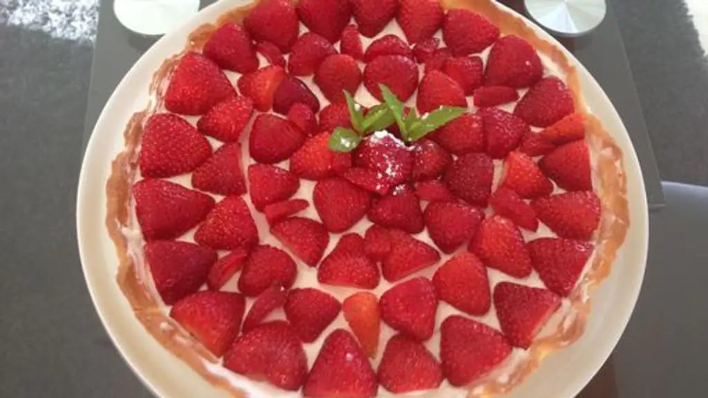 Tarte Nuage Aux Fraises Recette De Tarte Nuage Aux Fraises