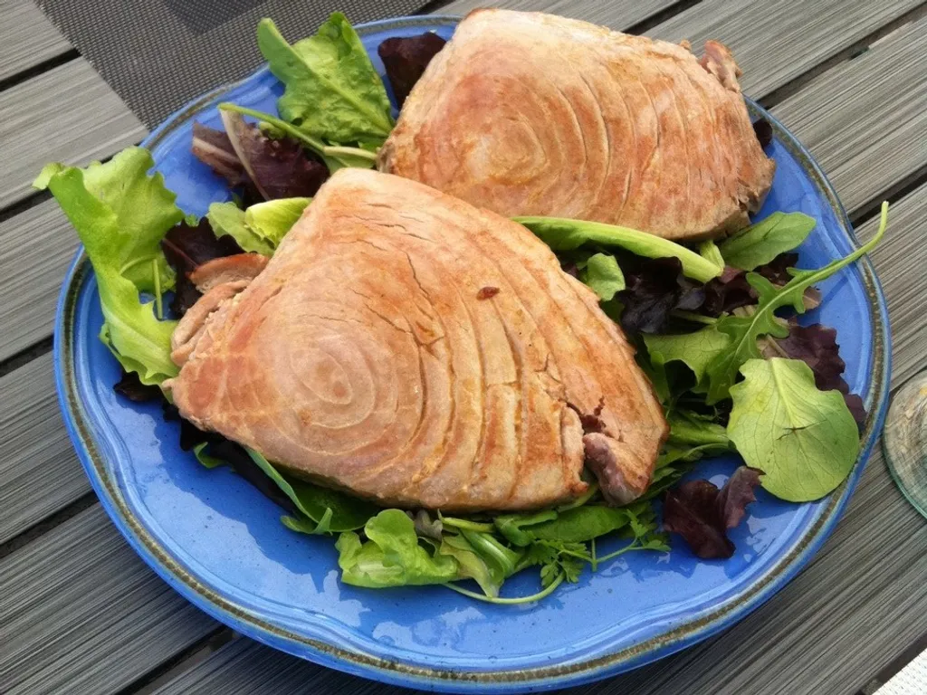 longe de thon à la poêle