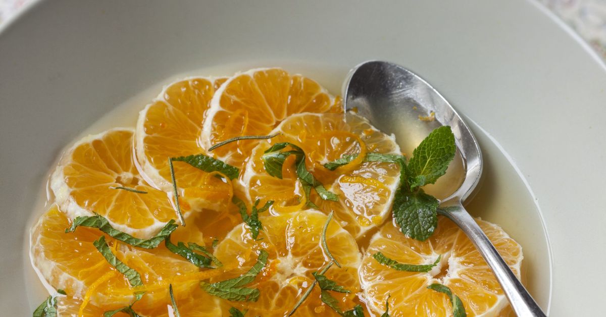 soupe de clémentines au miel et romarin recette de soupe de clémentines au miel et romarin