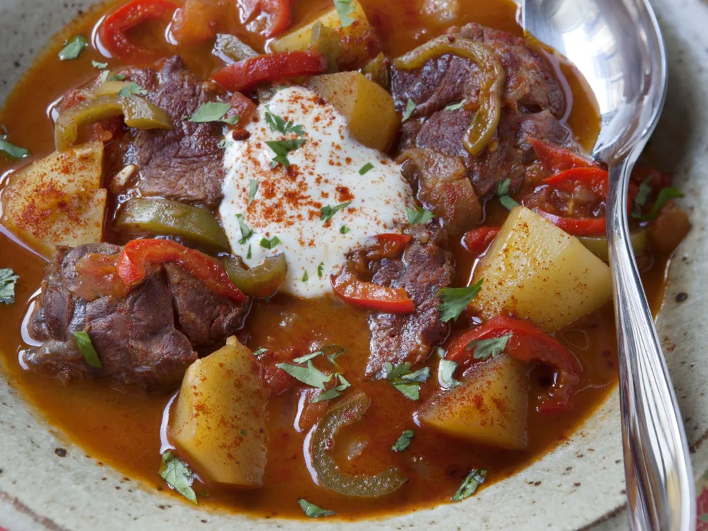 soupe de goulash à la hongroise