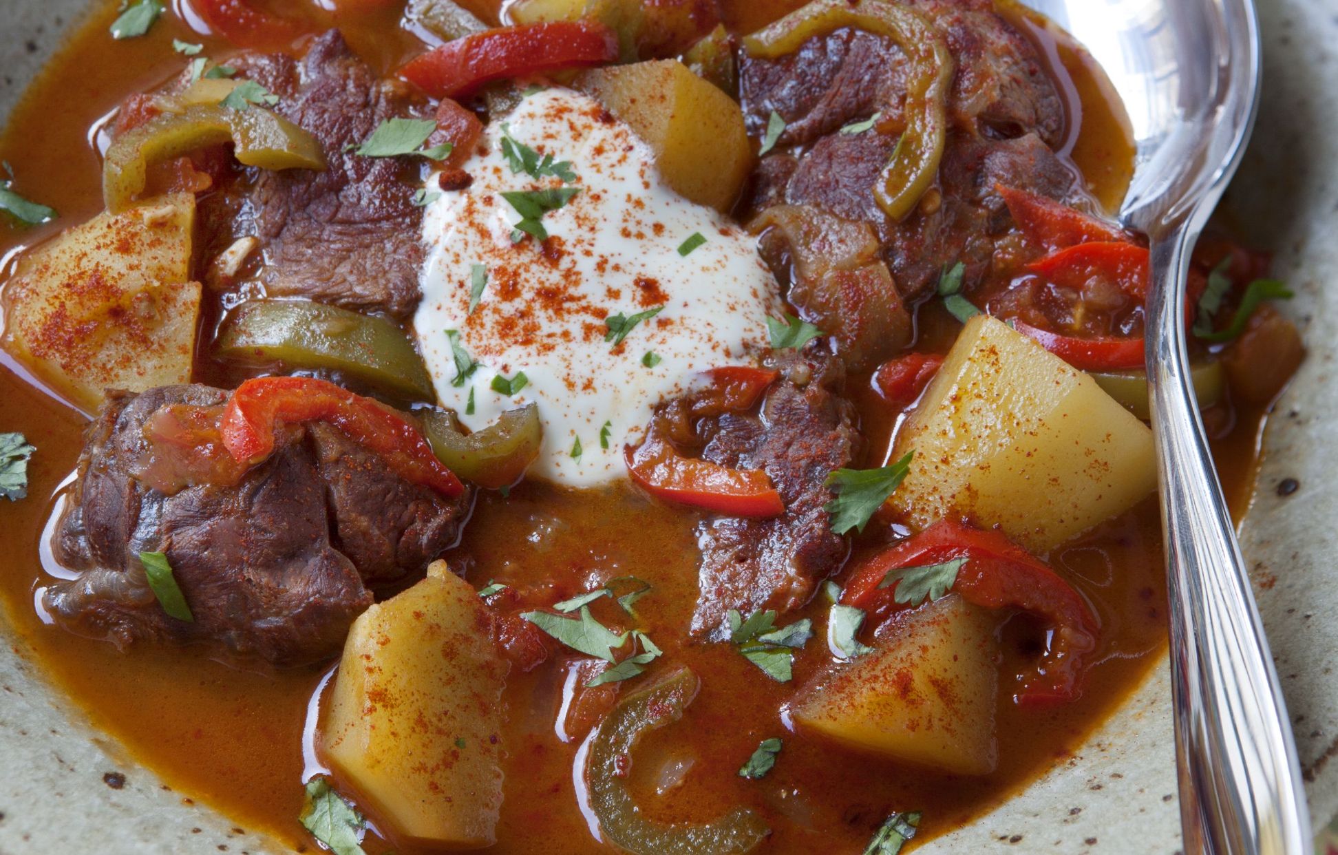 Soupe de goulash à la Hongroise Recette de Soupe de goulash à la