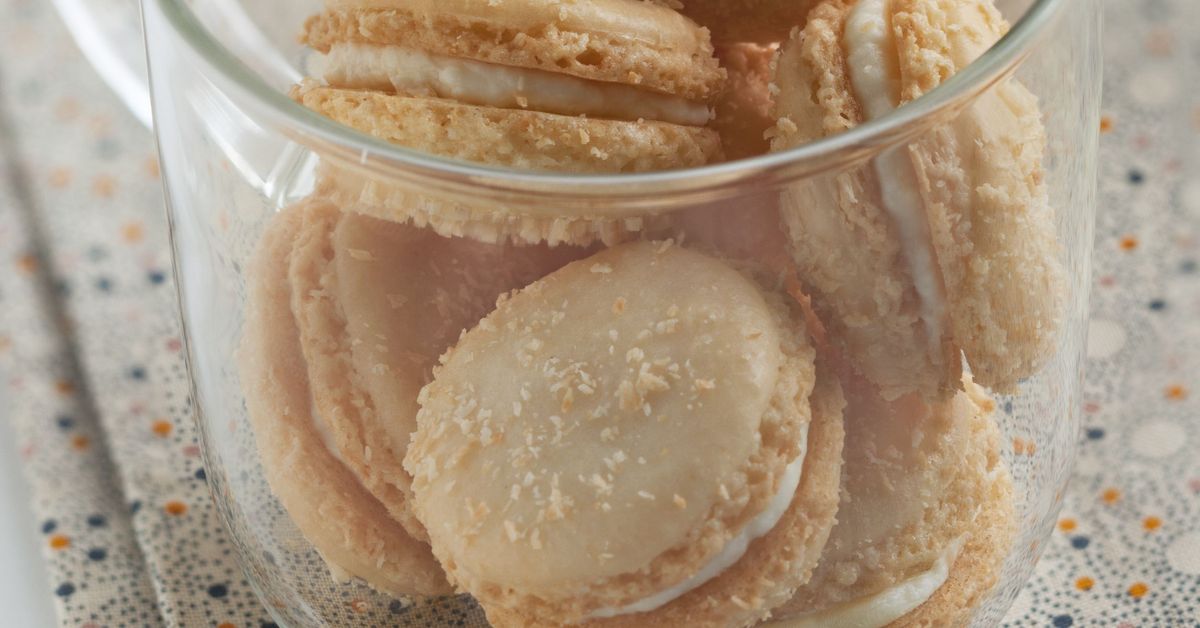Macarons à la noix de coco : recette de Macarons à la noix de coco