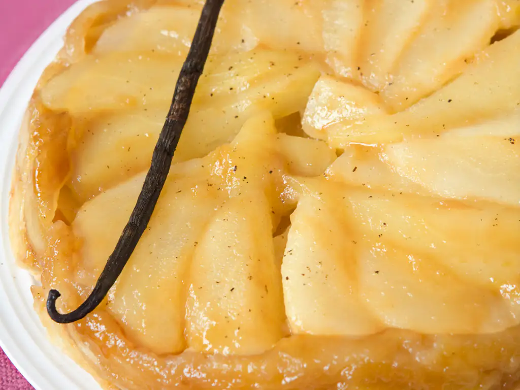 tarte tatin aux poires et aux épices