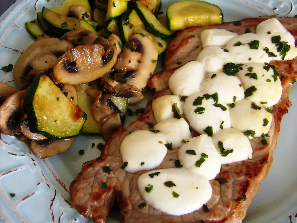 escalopes de veau en portefeuille a la mozzarella