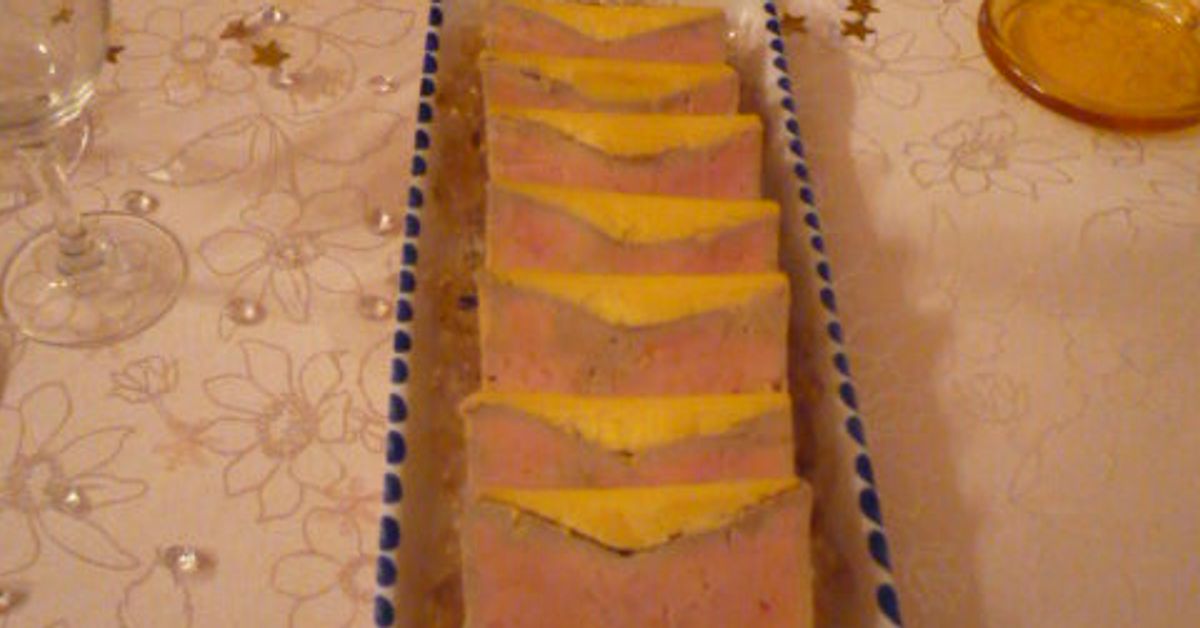 Terrine de foie gras micuit au Monbazillac recette de Terrine de