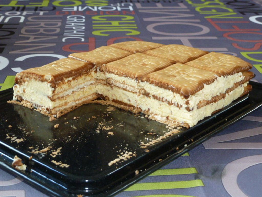 Mille Feuilles Petits Lu Et Noisettes Recette De Mille Feuilles Petits Lu Et Noisettes