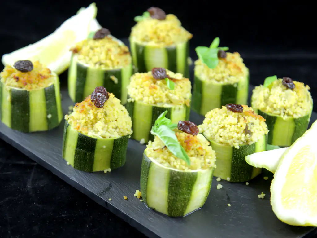 mini farcis de courgettes aux herbes de jacqueline (29ème rencontre)