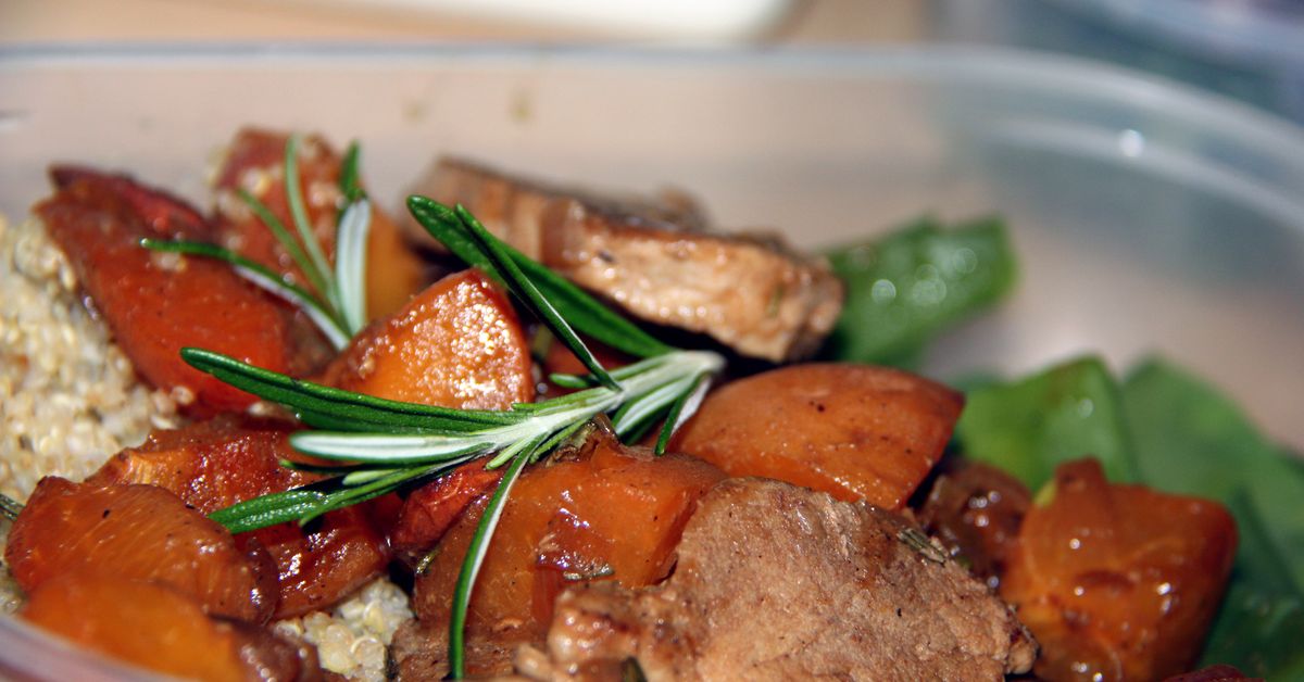 Filet mignon de porc aux abricots : recette de Filet mignon de porc aux