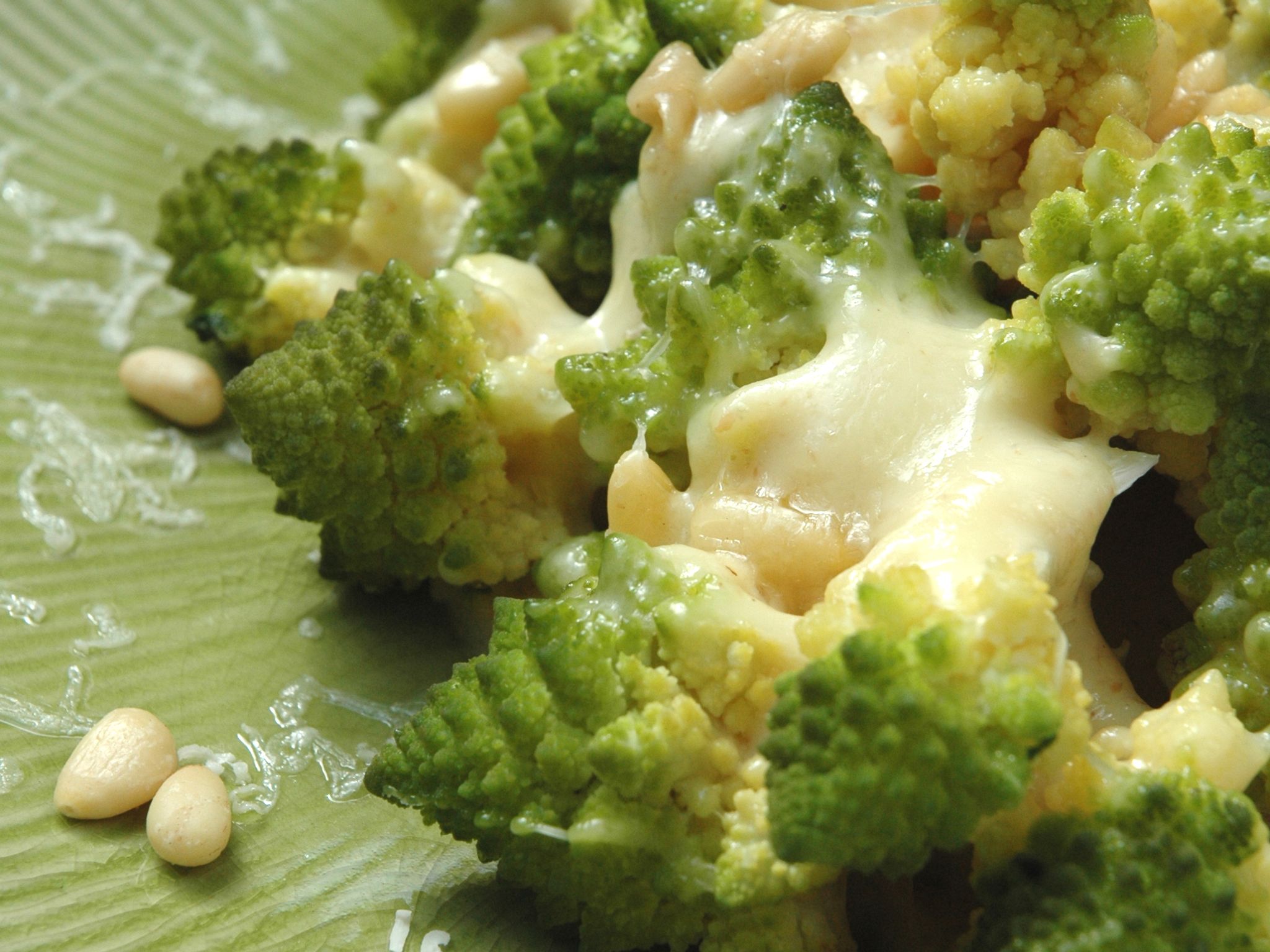 Gratin de chou romanesco : Recette de Gratin de chou romanesco - Marmiton