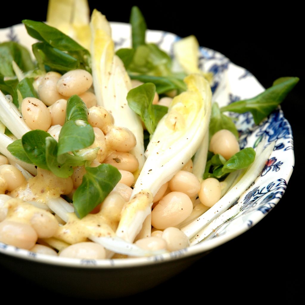 Salade de haricots blancs à la libanaise - Les recettes de Virginie