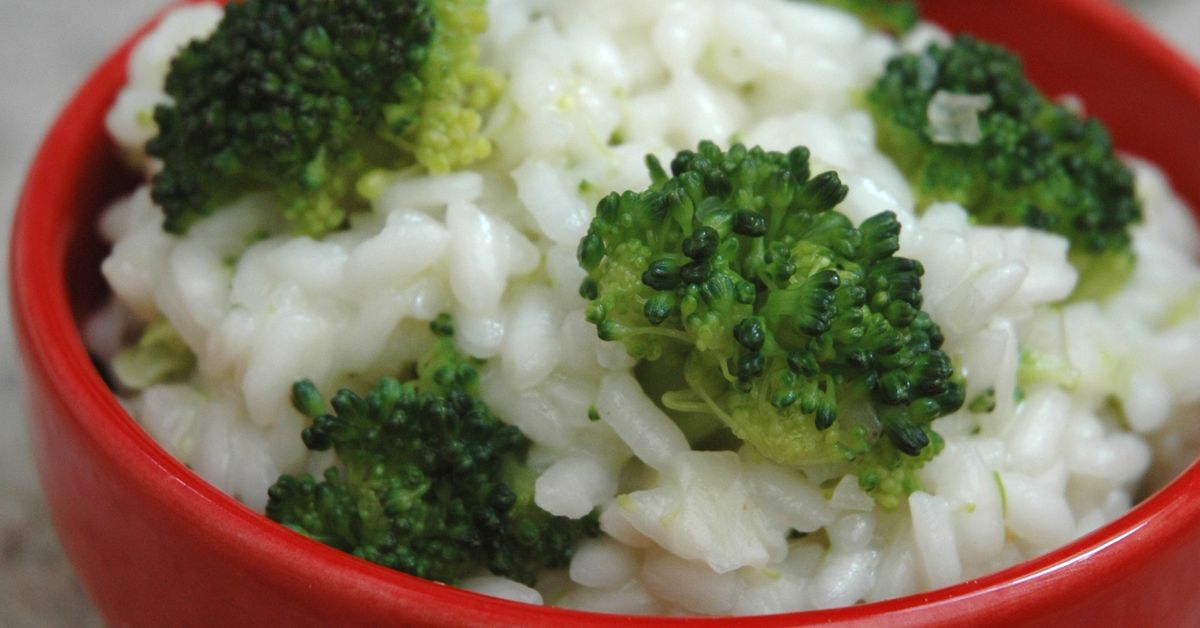 Risotto courgettes et brocolis recette de Risotto courgettes et brocolis