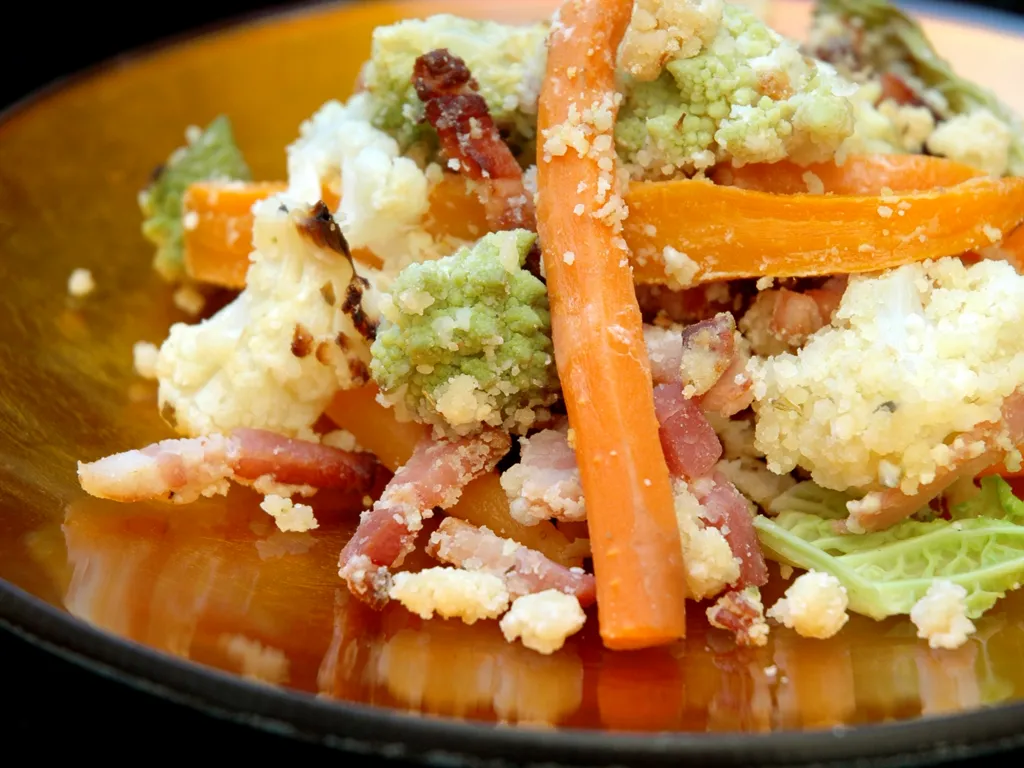 crumble de légumes