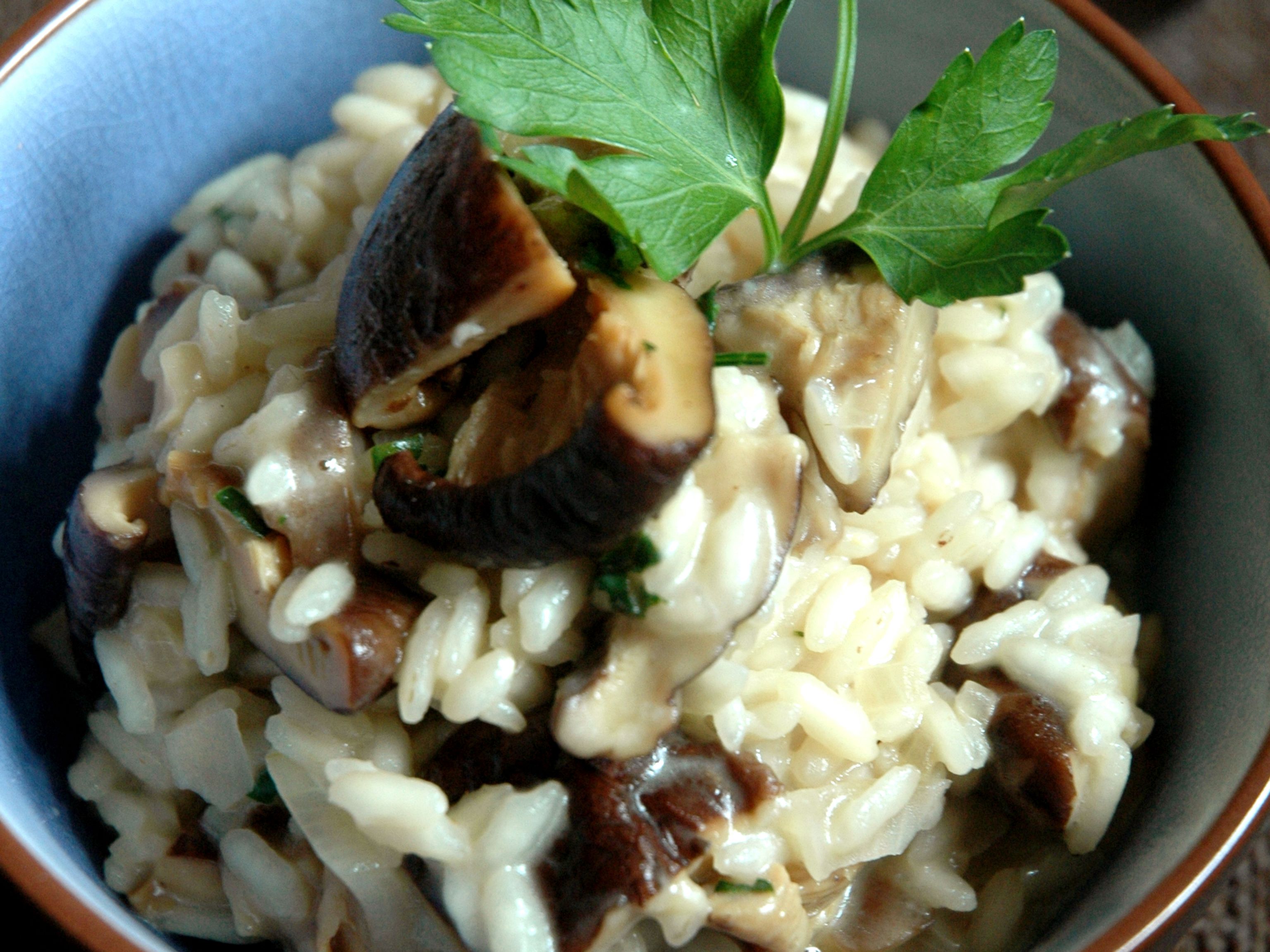 Risotto ai funghi porcini (risotto aux cèpes) Recette de Risotto ai