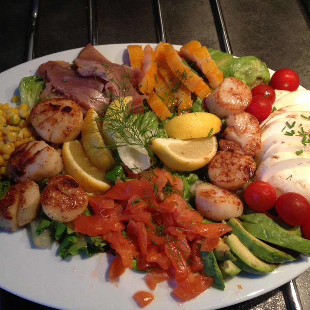 Salade Oceane Saumon Haddock Thon Et Saint Jacques Recette De Salade Oceane Saumon Haddock Thon Et Saint Jacques Marmiton