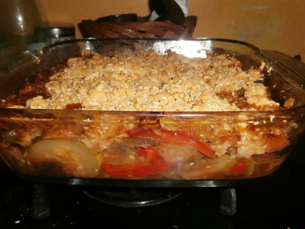 crumble aux légumes